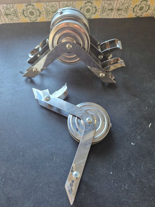 3 Enroladores para estores EXTERIOR INOX