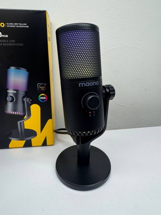 Микрофон Fifine DM30 RGB стриминговый геймерский игровой hyperx