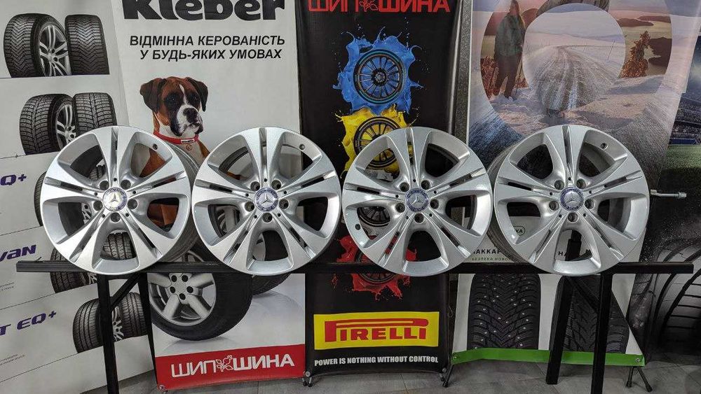 Диски Mercedes 5/112 R17 7J ET48.5 dia66.6mm