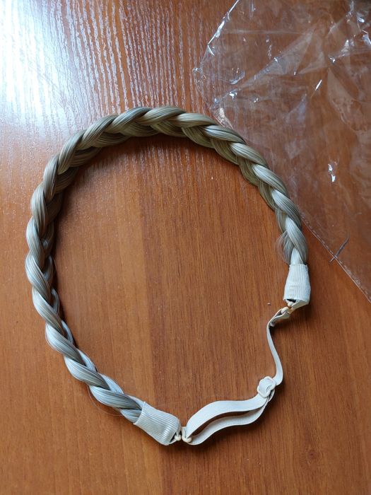 Коса на голову,обруч коса україночки