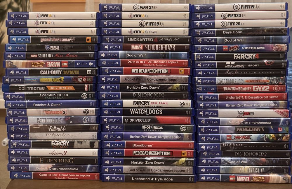 Sony playstation 4 slim 500gb (є окремо диски та гемпади)