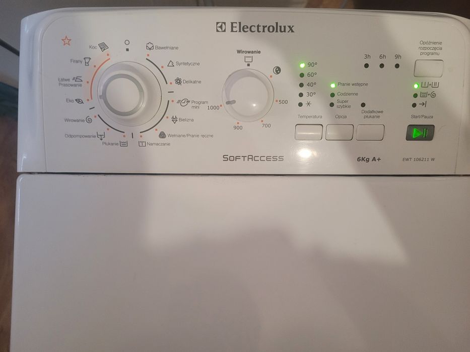 Pralka elektrolux