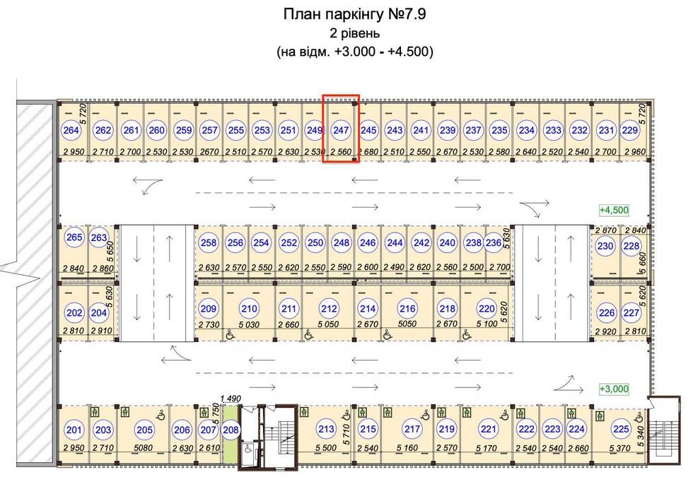 Оренда паркінга паркомісця ЖК Варшавський 3