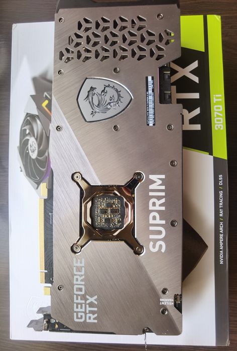 Відеокарта MSI GeForce RTX 3070 Ti SUPRIM X