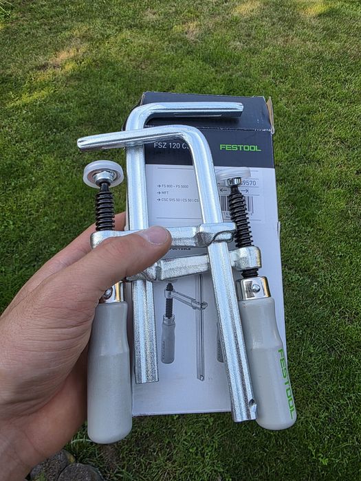 Zestaw ścisków śrubowych Festool FSZ 120 NOWY 489570