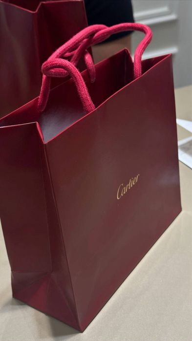 Пакет Cartier упаковка