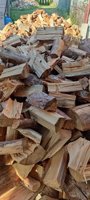 Drewno opałowe rąbane suche Olsza Brzoza Sosna Lipa Dowóz Na Wymiar