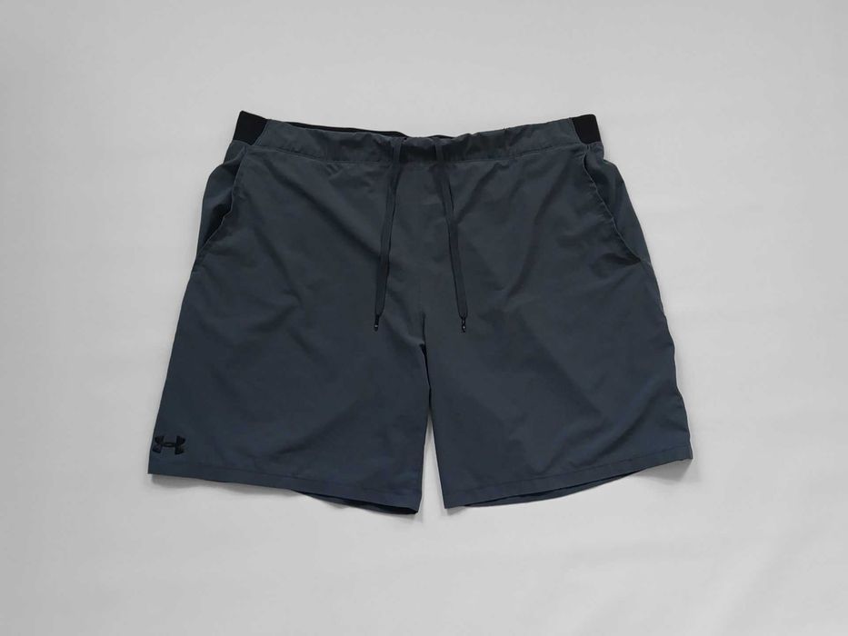 Under Armour XXXL Mens Vanish Snap Shorts 3XL Grey Black