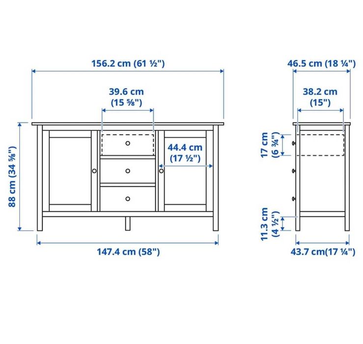 Komoda IKEA Hemnes