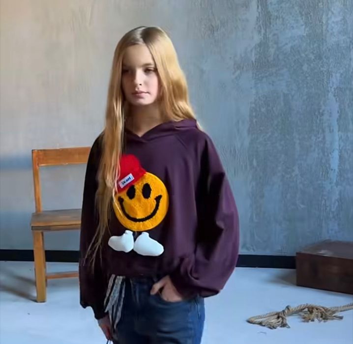 Bluza dziewczęca bordo r 158