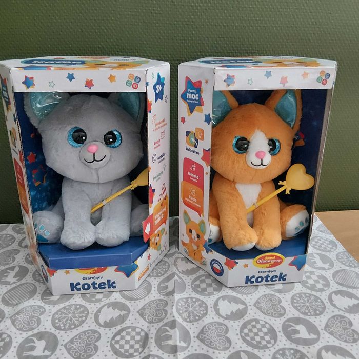 Interaktywny czarujący kotek domel