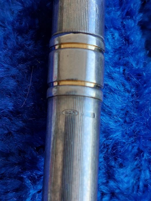 Caneta de prata Aurora