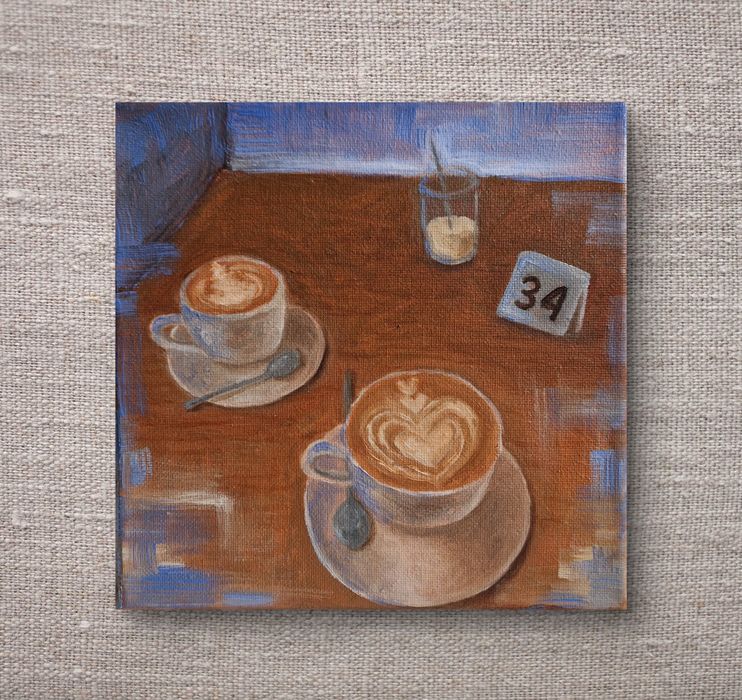 Obraz olejny, oryginał