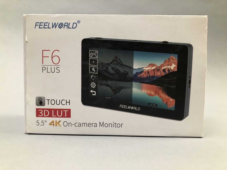 Накамерний монітор FeelWorld F6 Plus  5.5" дюймів 4K 3D LUT F6 PLUS