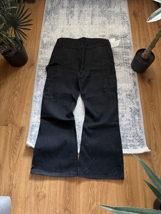 Архівні буткат джинси Archive bootcut double knee jeans raw no faith