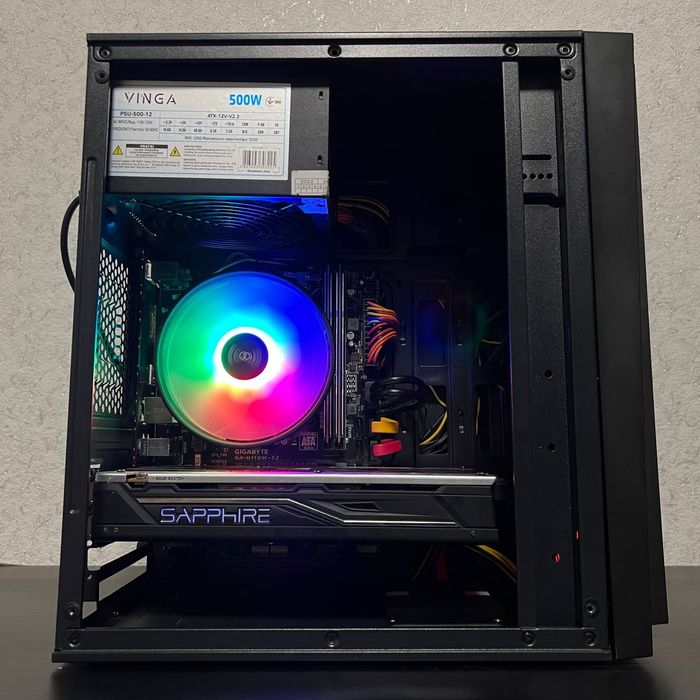 Игровой компьютер | i7 7700 | Sapphire RX 580 8GB | 16gb | SSD 512 l