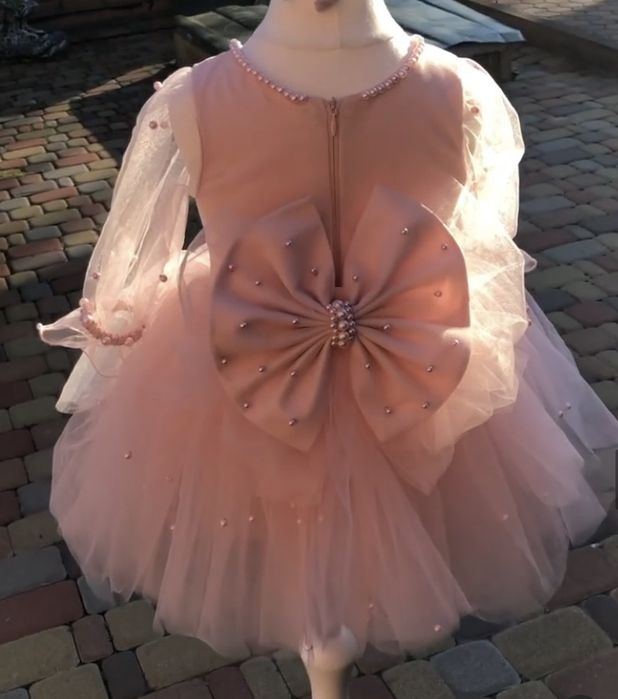 Святкова сукня на 1 рік/обруч/пінетки