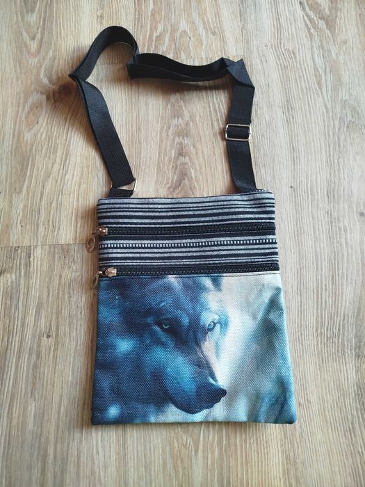 Torebka listonoszka Boho wilk
