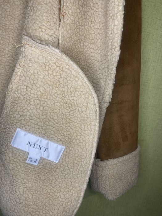Замшева куртка дублянка 36 р Next