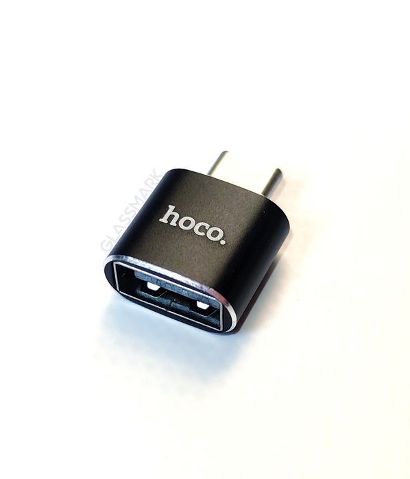 OTG перехідник Type C-USB Hoco Premium адаптер юсб тайп с для телефона