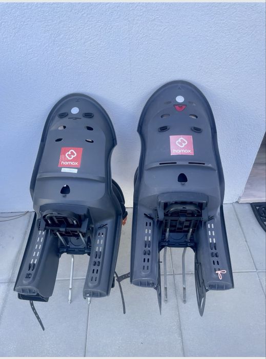 HAMAX Smiley — Cadeirinha de bicicleta traseira para criança