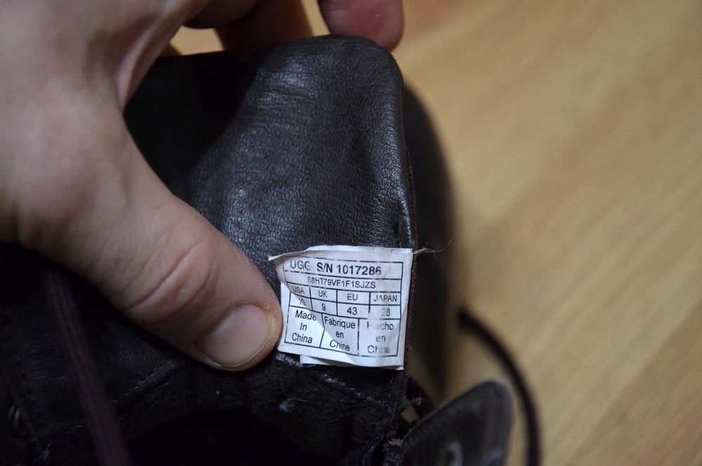 UGG,  Waterproof оригінал теплі шкіряні черевики, ботинки