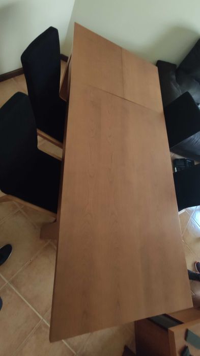 Conjunto sala de jantar - madeira cerejeira