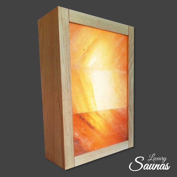 Lampa solna do sauny z solą himalajską rozmiar XL + długi kabel!