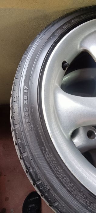 Vendo jantes 17 Porsche com adaptação para seat e vw