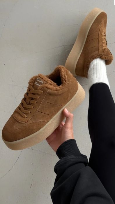 Кеди кросівки на хутрі Зима