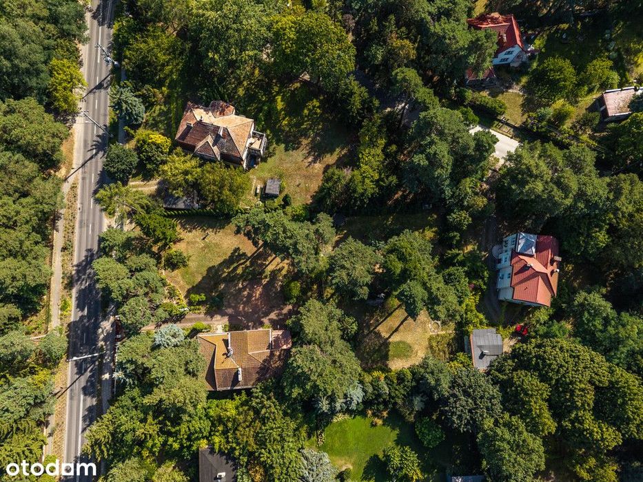 Działka budowlana w willowym Milanówku - Widok 5