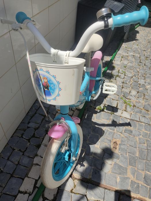 Bicicleta Frozen criança