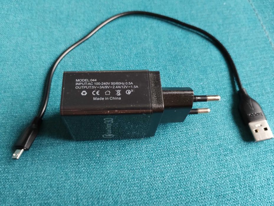 Зарядное устройство телефона Quick Charge 3.0 + кабель USB-mikro usb