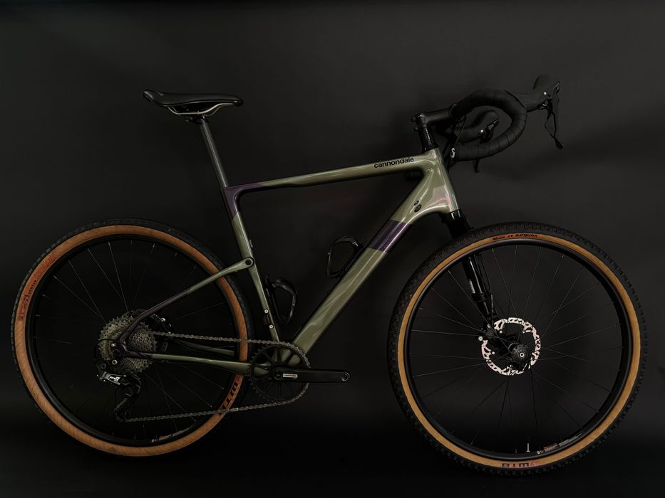 Rower gravelowy karbonowy Cannondale Topstone Lefty Carbon Ravel KingPin GRX
