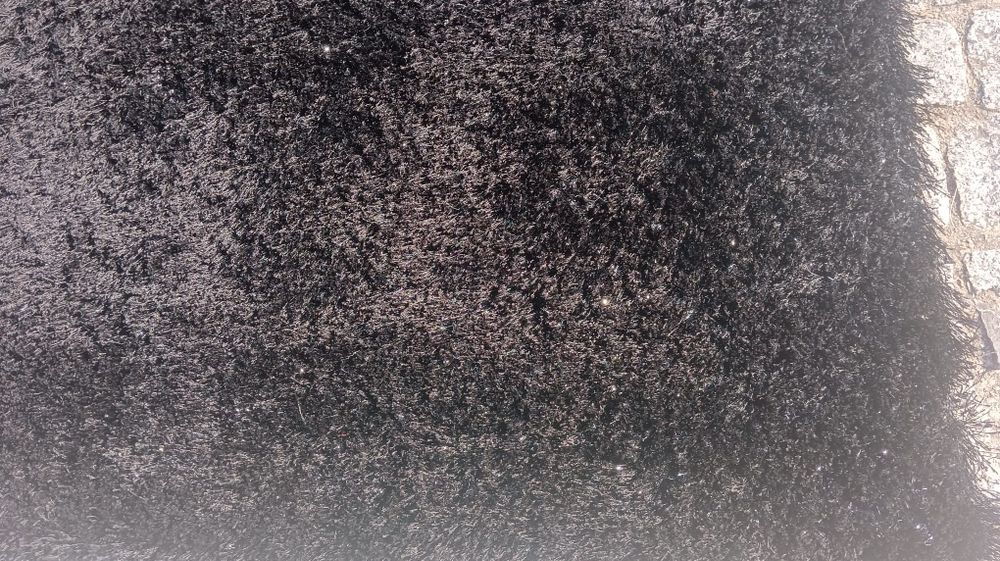 Carpete preta 2m x 3m