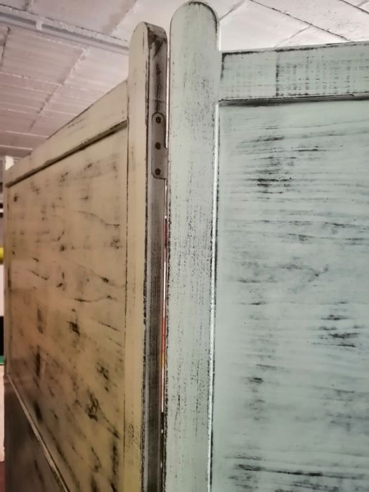 Biombo em madeira maciça com 5,4 metros