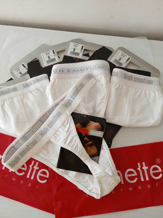 Stringi męskie High Emotion Cornette Nowe