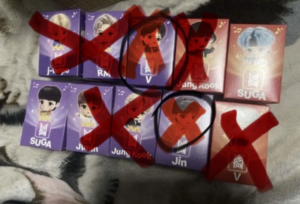 Figurki tinytan kpop