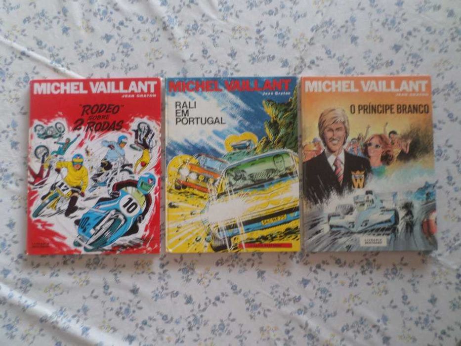 BD Michel Vaillant e Salamão e Mortadela