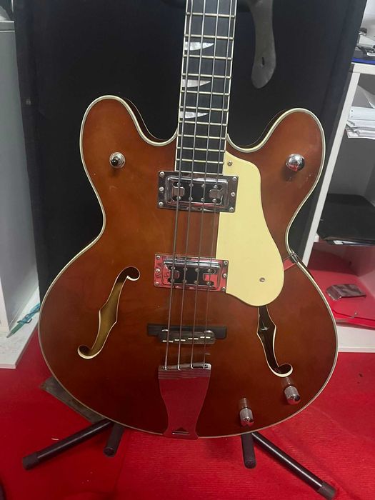 Baixo HollowBody Harley Benton HB-60 WB