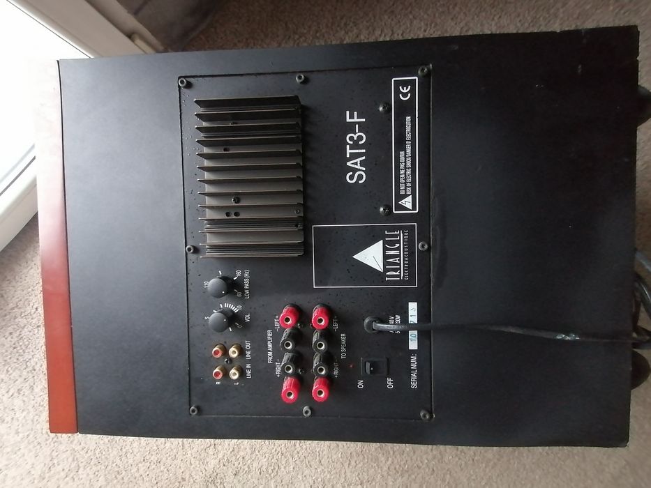 Subwoofer aktywny triangle Sat3-F