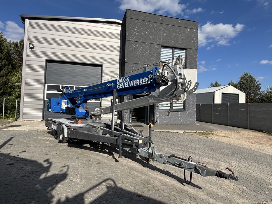 Bocker AHK 25/800 kg dźwig dekarski w idealnym stanie SPROWADZONY