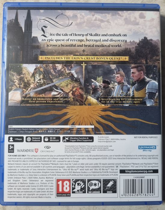 Kingdom Come: Deliverance 2 (PS5)