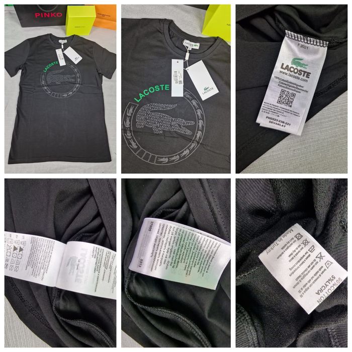 koszulka męska tshirt burberry lacoste plein kolory premium