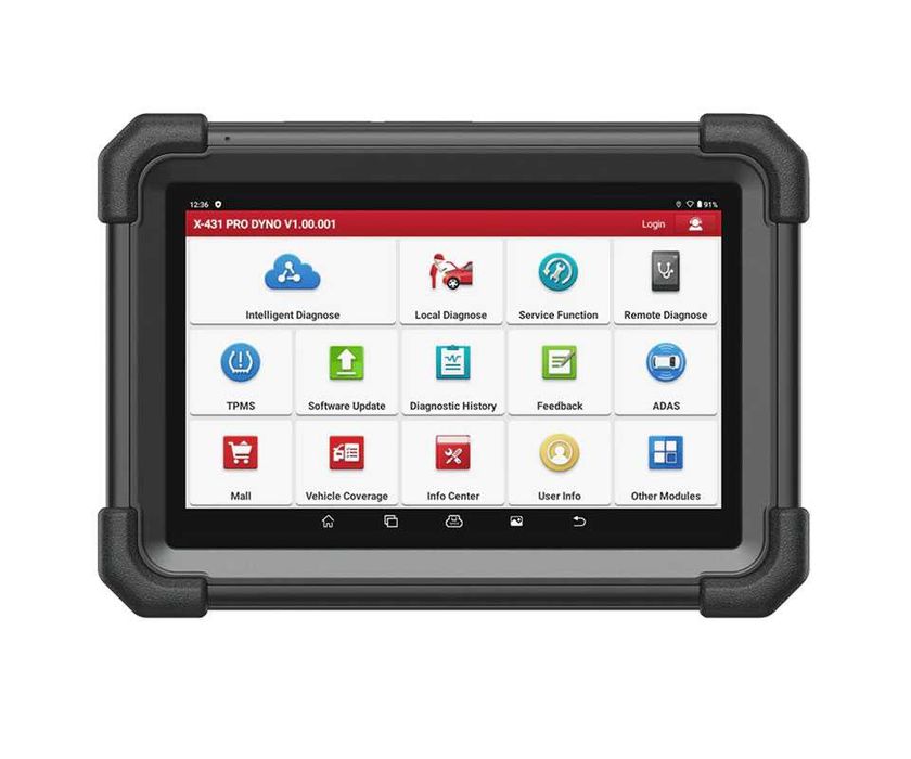 Launch X431 PRO DYNO Maq Diagnostico OBD + 36 Funções (NOVO)