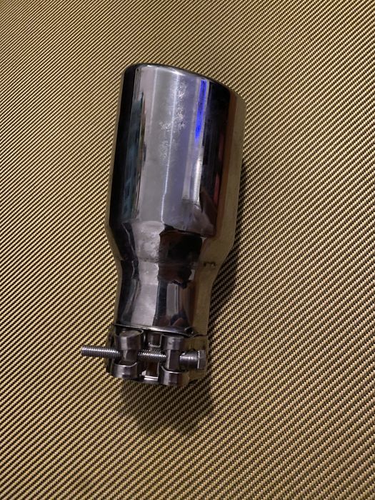 Ponteira de escape em Inox Universal (Nova)