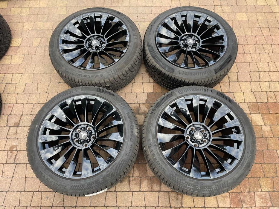 4129. Alufelgi 19" Tesla Y BMW czarne 5x120 8.5/9.5J ET45 5x114.3