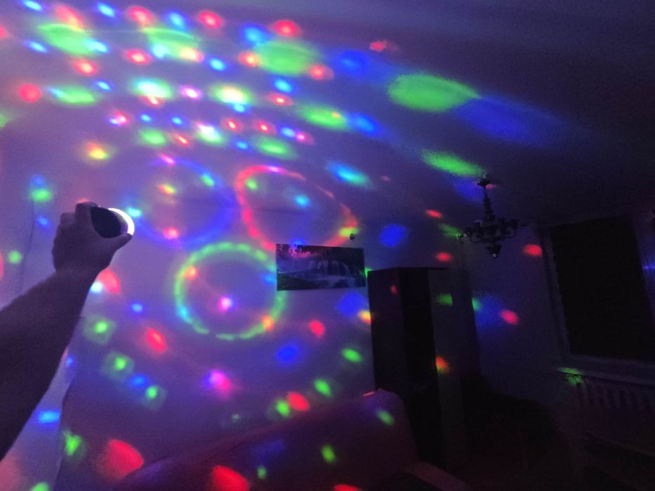 Kula dyskotekowa światełka led na impreze