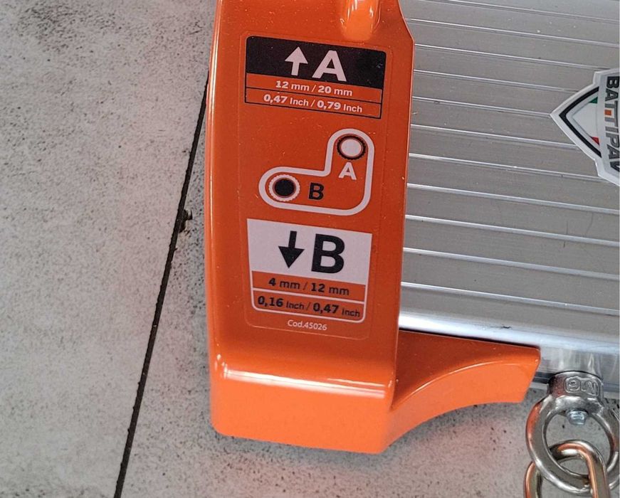 Maszynka przecinarka do płytek glazury gresu BATTIPAV PERFORMANTE 130