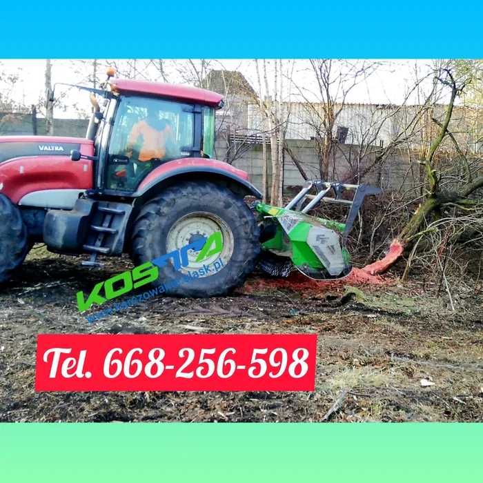 WYCINKA DRZEW Czyszczenie działki MULCZER LEŚNY karczowanie